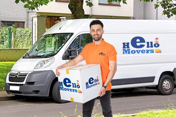 Hello Movers Man with van